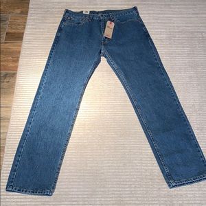 Levi 505 jeans straight leg brand new